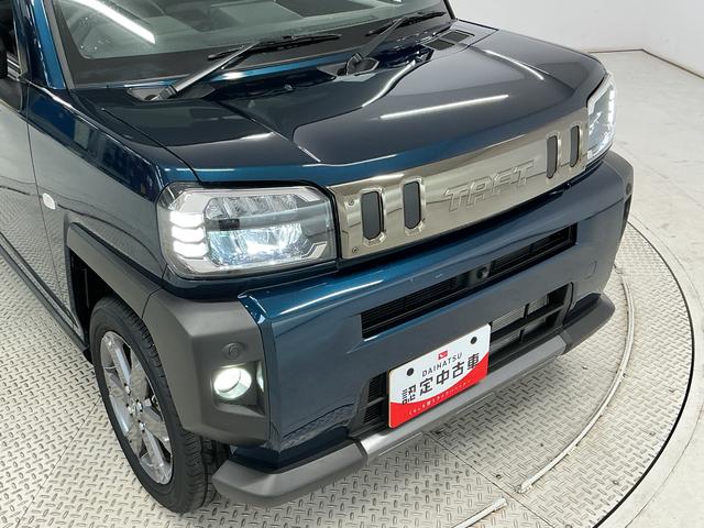 タフトＧターボ　ダーククロムベンチャー　クルコン　コーナーセンサー走行無制限１年保証　前後コーナーセンサー　アダプティブクルーズコントロール　前席シートヒーター　オートハイビーム　ＬＥＤヘッドライト　スマートキー　スカイフィールトップ　１５インチ純正アルミホイール（兵庫県）の中古車