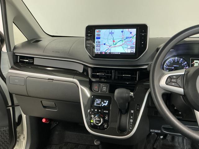 ムーヴカスタム Xリミテッド SAIII 8インチナビ ドラレコ1年保証 8インチナビ パノラマモニター ドラレコ ETC 運転席シートヒーター TV USB Bluetooth LEDヘッドライト プッシュスタート 横滑り防止装置 14インチ純正アルミホイール(兵庫県)の中古車