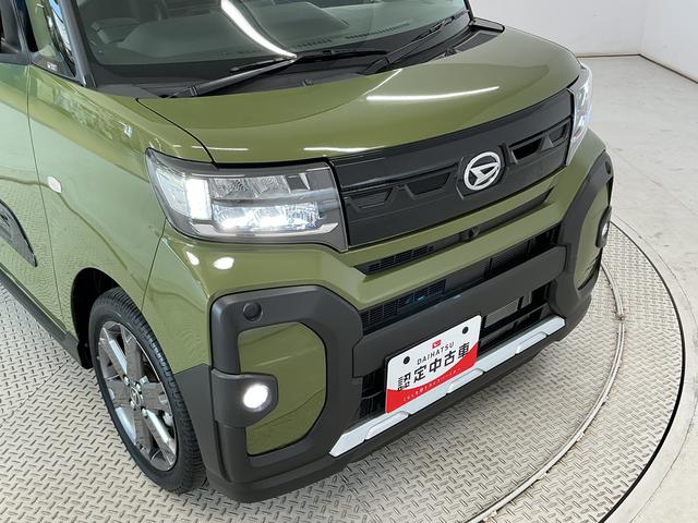 タントファンクロスターボ　両側電動スライド　前後コーナーセンサー走行無制限１年保証　両側電動スライドドア　前後コーナーセンサー　シートヒーター　ルーフレール　オートハイビーム　ＬＥＤヘッドライト　オートブレーキホールド　スマートキー　１５インチ純正アルミホイール（兵庫県）の中古車