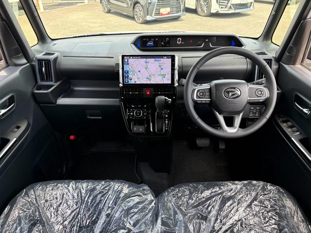 タント 中古車 カスタムＲＳリミテッド　１０インチスタイリッシュナビ　ＥＴＣ走行無制限１年保証　１０インチスタイリッシュナビ　パノラマモニター　ブラインドスポットモニター　前後ドラレコ　ＥＴＣ２．０　アダプティブクルーズコントロール　前後コーナーセンサー　両側電動スライドドア