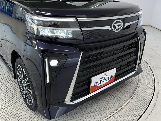 タントカスタムＲＳ　ターボ　９インチディスプレイオーディオ　ＵＳＢ１年保証　９インチディスプレイオーディオ　バックカメラ　両側電動スライドドア　前後コーナーセンサー　前席シートヒーター　ＵＳＢ接続　Ｂｌｕｅｔｏｏｔｈ　オートハイビーム　１５インチ純正アルミホイール（兵庫県）の中古車