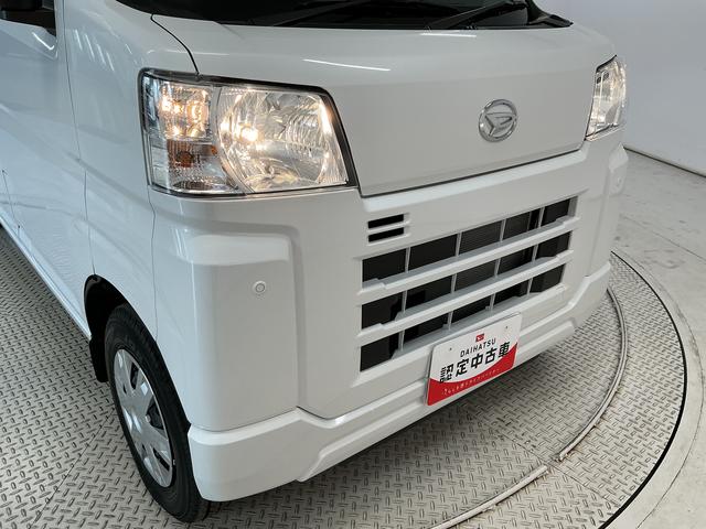ハイゼットカーゴクルーズターボ　４ＷＤ　ＣＶＴ　コーナーセンサー　電格ミラー走行無制限１年保証　前後コーナーセンサー　４ＷＤ　ＣＶＴ車　オートハイビーム　アイドリングストップ　プッシュスタート　横滑り防止装置　オートライト　ヘッドライトレベライザー　電動格納ドアミラー（兵庫県）の中古車