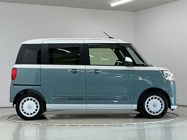 ムーヴキャンバスストライプスＧ　両側電動スライドドア　前席シートヒーター走行無制限１年保証　両側電動スライドドア　前後コーナーセンサー　前席シートヒーター　ホットカップホルダー　オートハイビーム　ＬＥＤヘッドライト　プッシュスタート　横滑り防止装置　オートエアコン（兵庫県）の中古車