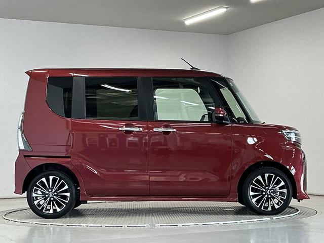 タントカスタムＲＳ　ターボ　両側電動スライドドア　コーナーセンサー走行無制限１年保証　両側電動スライドドア　前後コーナーセンサー　前席シートヒーター　オートハイビーム　ＬＥＤヘッドライト　プッシュスタート　オートブレーキホールド　１５インチ純正アルミホイール（兵庫県）の中古車