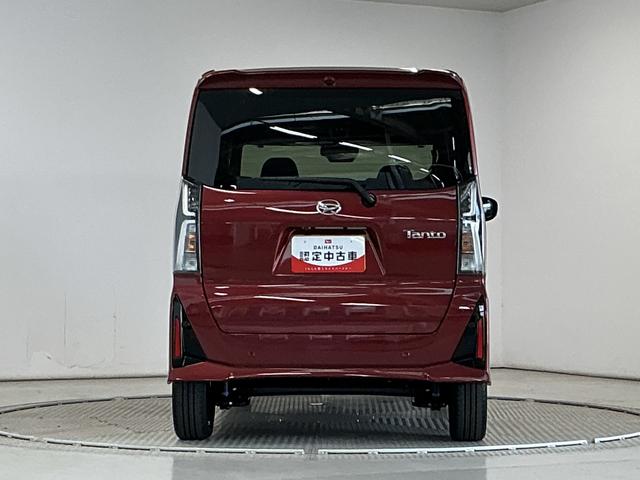 タントカスタムＲＳ　ターボ　両側電動スライドドア　コーナーセンサー走行無制限１年保証　両側電動スライドドア　前後コーナーセンサー　前席シートヒーター　オートハイビーム　ＬＥＤヘッドライト　プッシュスタート　オートブレーキホールド　１５インチ純正アルミホイール（兵庫県）の中古車