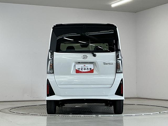 タントカスタムＲＳ　ターボ　両側電動スライドドア　コーナーセンサー走行無制限１年保証　両側電動スライドドア　前後コーナーセンサー　前席シートヒーター　オートハイビーム　ＬＥＤヘッドライト　プッシュスタート　オートブレーキホールド　１５インチ純正アルミホイール（兵庫県）の中古車