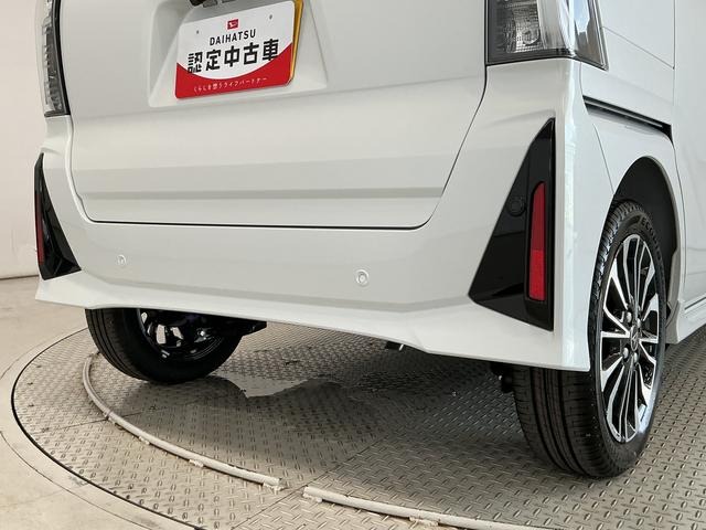 タントカスタムＲＳ　ターボ　両側電動スライドドア　コーナーセンサー走行無制限１年保証　両側電動スライドドア　前後コーナーセンサー　前席シートヒーター　オートハイビーム　ＬＥＤヘッドライト　プッシュスタート　オートブレーキホールド　１５インチ純正アルミホイール（兵庫県）の中古車