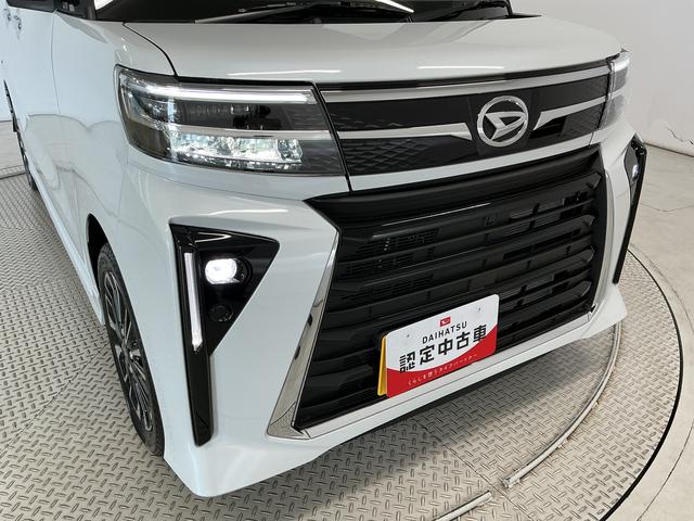 タントカスタムＲＳ　ターボ　両側電動スライドドア　コーナーセンサー走行無制限１年保証　両側電動スライドドア　前後コーナーセンサー　前席シートヒーター　オートハイビーム　ＬＥＤヘッドライト　プッシュスタート　オートブレーキホールド　１５インチ純正アルミホイール（兵庫県）の中古車