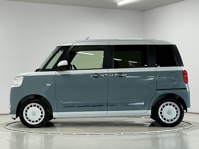 ムーヴキャンバスストライプスＧ　両側電動スライドドア　前席シートヒーター走行無制限１年保証　両側電動スライドドア　前後コーナーセンサー　前席シートヒーター　ホットカップホルダー　オートハイビーム　ＬＥＤヘッドライト　プッシュスタート　横滑り防止装置　オートエアコン（兵庫県）の中古車