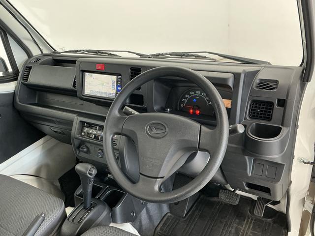 ハイゼットトラックハイルーフ　ナビＴＶ　ＥＴＣ　バックカメラ　ＡＴ車　ＵＳＢ１年保証　ナビＴＶ　ＥＴＣ　バックカメラ　ＡＴ車　ＤＶＤ　ＵＳＢ接続　Ｂｌｕｅｔｏｏｔｈ　３方開　ドアバイザー　ヘッドライトレベライザー　アクセサリーソケット　マニュアルエアコン　ラバーフロアマット（兵庫県）の中古車