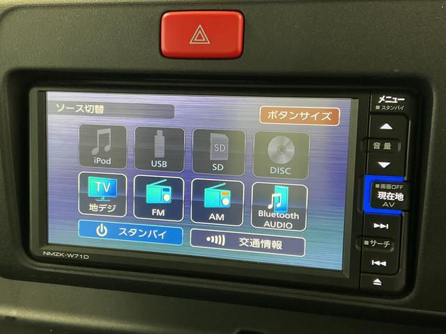 ハイゼットトラックハイルーフ　ナビＴＶ　ＥＴＣ　バックカメラ　ＡＴ車　ＵＳＢ１年保証　ナビＴＶ　ＥＴＣ　バックカメラ　ＡＴ車　ＤＶＤ　ＵＳＢ接続　Ｂｌｕｅｔｏｏｔｈ　３方開　ドアバイザー　ヘッドライトレベライザー　アクセサリーソケット　マニュアルエアコン　ラバーフロアマット（兵庫県）の中古車