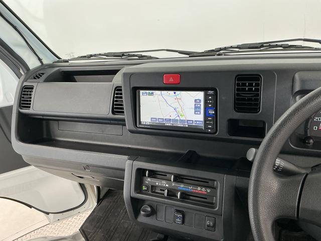 ハイゼットトラックハイルーフ　ナビＴＶ　ＥＴＣ　バックカメラ　ＡＴ車　ＵＳＢ１年保証　ナビＴＶ　ＥＴＣ　バックカメラ　ＡＴ車　ＤＶＤ　ＵＳＢ接続　Ｂｌｕｅｔｏｏｔｈ　３方開　ドアバイザー　ヘッドライトレベライザー　アクセサリーソケット　マニュアルエアコン　ラバーフロアマット（兵庫県）の中古車