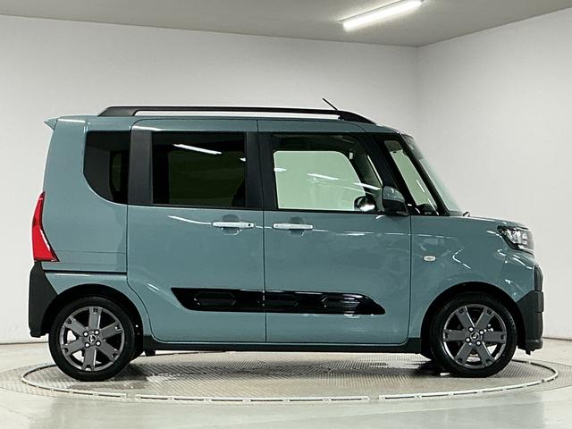 タントファンクロスターボ　両側電動スライド　前後コーナーセンサー走行無制限１年保証　両側電動スライドドア　前後コーナーセンサー　シートヒーター　ルーフレール　オートハイビーム　ＬＥＤヘッドライト　オートブレーキホールド　スマートキー　１５インチ純正アルミホイール（兵庫県）の中古車