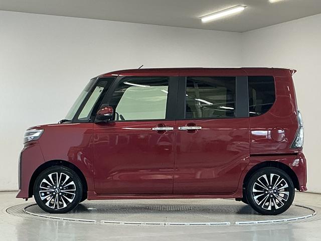 タントカスタムＲＳ　ターボ　両側電動スライドドア　コーナーセンサー走行無制限１年保証　両側電動スライドドア　前後コーナーセンサー　前席シートヒーター　オートハイビーム　ＬＥＤヘッドライト　オートブレーキホールド　プッシュスタート　１５インチ純正アルミホイール（兵庫県）の中古車