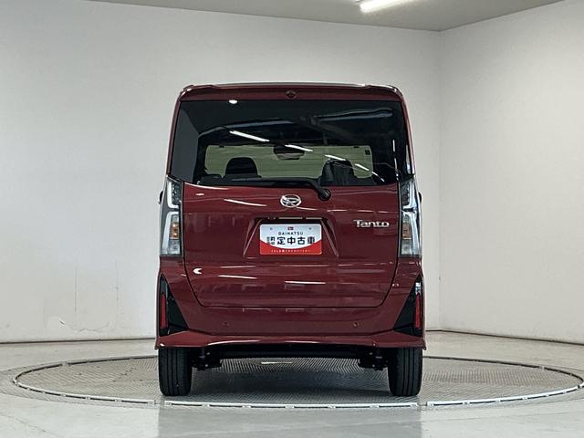 タントカスタムＲＳ　ターボ　両側電動スライドドア　コーナーセンサー走行無制限１年保証　両側電動スライドドア　前後コーナーセンサー　前席シートヒーター　オートハイビーム　ＬＥＤヘッドライト　オートブレーキホールド　プッシュスタート　１５インチ純正アルミホイール（兵庫県）の中古車