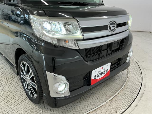 タントカスタムRS トップエディションSAII ワンオーナー ナビ1年保証 ワンオーナー 8インチナビTV バックカメラ ターボ ETC 両側電動スライドドア USB接続 Bluetooth LEDヘッドライト アイドリングストップ 15インチ純正アルミホイール(兵庫県)の中古車