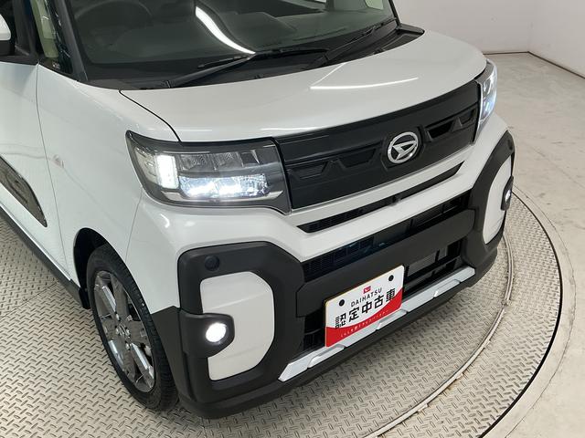 タントファンクロスターボ 両側電動スライド 前後コーナーセンサー走行無制限1年保証 両側電動スライドドア 前後コーナーセンサー シートヒーター ルーフレール オートハイビーム LEDヘッドライト オートブレーキホールド スマートキー 15インチ純正アルミホイール(兵庫県)の中古車