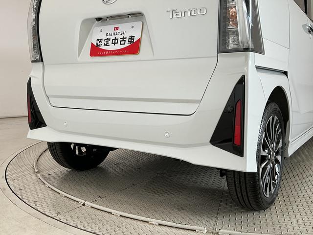 タントカスタムＲＳ　両側電動スライドドア　前後コーナーセンサー走行無制限１年保証　両側電動スライドドア　前後コーナーセンサー　前席シートヒーター　オートハイビーム　ＬＥＤヘッドライト　オートブレーキホールド　プッシュスタート　１５インチ純正アルミホイール（兵庫県）の中古車