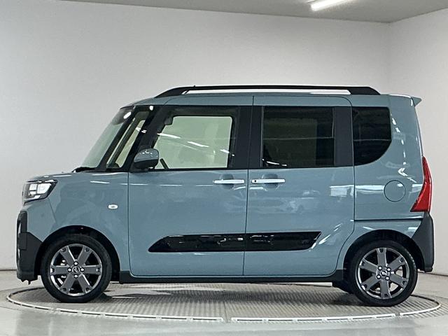 タントファンクロスターボ 両側電動スライド 前後コーナーセンサー走行無制限1年保証 両側電動スライドドア 前後コーナーセンサー シートヒーター ルーフレール オートハイビーム LEDヘッドライト オートブレーキホールド スマートキー 15インチ純正アルミホイール(兵庫県)の中古車