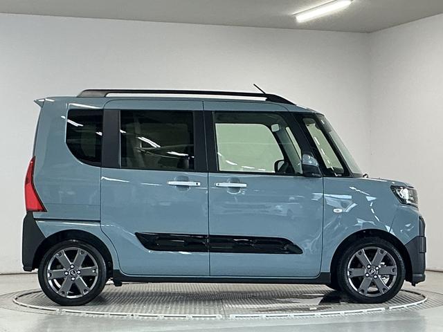 タントファンクロスターボ 両側電動スライド 前後コーナーセンサー走行無制限1年保証 両側電動スライドドア 前後コーナーセンサー シートヒーター ルーフレール オートハイビーム LEDヘッドライト オートブレーキホールド スマートキー 15インチ純正アルミホイール(兵庫県)の中古車