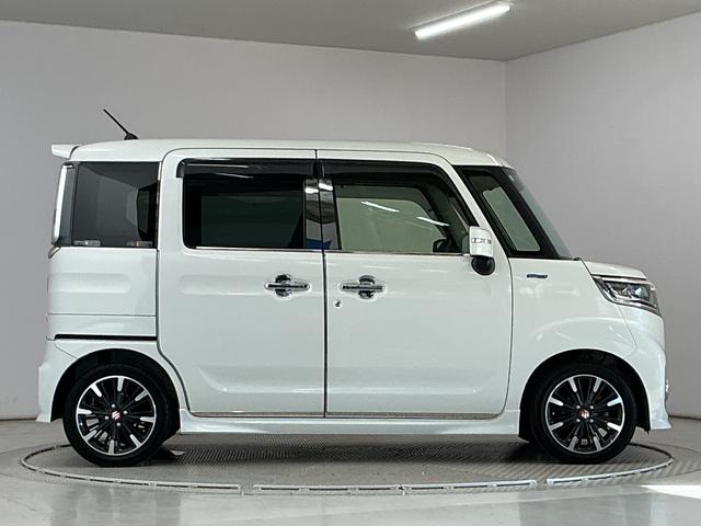 スペーシアカスタムハイブリッドXS 禁煙車 ナビ ETC クルコン 両側電動1年保証 禁煙車 両側電動スライドドア ナビTV ETC アダプティブクルーズコントロール コーナーセンサー シートヒーター DVD Bluetooth オートハイビーム 15インチ純正アルミホイール(兵庫県)の中古車