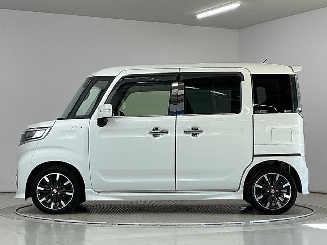 スペーシアカスタムハイブリッドXS 禁煙車 ナビ ETC クルコン 両側電動1年保証 禁煙車 両側電動スライドドア ナビTV ETC アダプティブクルーズコントロール コーナーセンサー シートヒーター DVD Bluetooth オートハイビーム 15インチ純正アルミホイール(兵庫県)の中古車