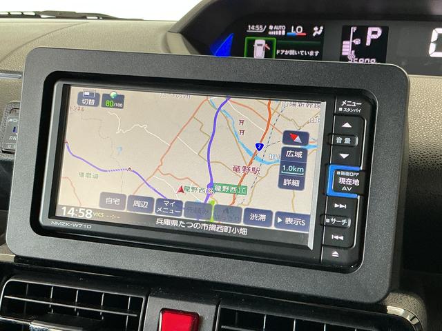 タントカスタムX 4WD ワンオーナー ナビTV ドラレコ ETC1年保証 4WD ナビTV バックカメラ ETC ドラレコ 両側電動スライドドア 前後コーナーセンサー シートヒーター USB接続 Bluetooth オートハイビーム 14インチ純正アルミホイール(兵庫県)の中古車