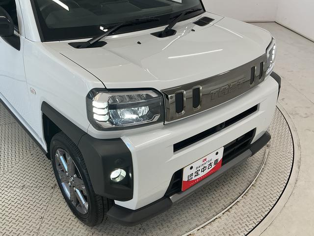 タフトGターボ ダーククロムベンチャー 4WD コーナーセンサー走行無制限1年保証 前後コーナーセンサー 4WD アダプティブクルーズコントロール 前席シートヒーター オートハイビーム LEDヘッドライト スカイフィールトップ 15インチ純正アルミホイール(兵庫県)の中古車