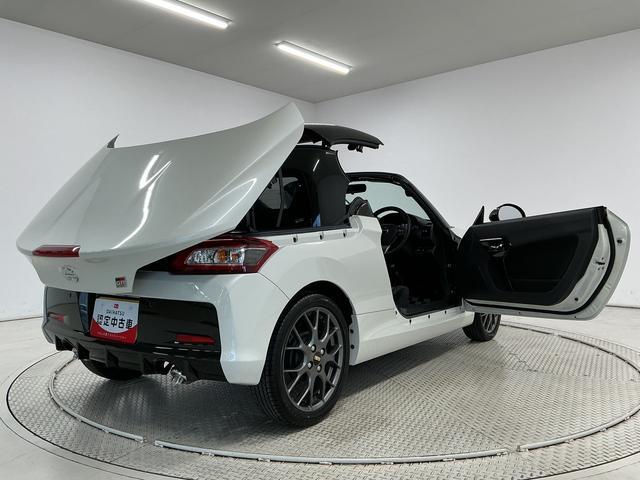 コペンGR スポーツ CVT車 バックソナー パドルシフト レカロ走行無制限1年保証 CVT 電動オープン バックソナー シートヒーター LEDヘッドライト プッシュスタート 横滑り防止装置 レカロシート パドルシフト 16インチ純正BBSアルミホイール(兵庫県)の中古車