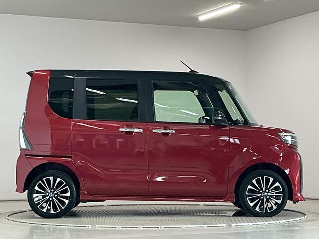 タントカスタムＲＳ　４ＷＤ　両側電動スライドドア　コーナーセンサー走行無制限１年保証　両側電動スライドドア　４ＷＤ　前後コーナーセンサー　前席シートヒーター　オートハイビーム　ＬＥＤヘッドライト　オートブレーキホールド　横滑り防止装置　１５インチ純正アルミホイール（兵庫県）の中古車