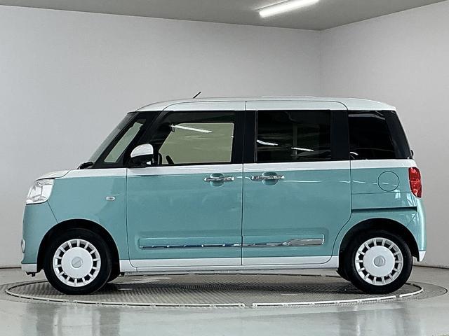 ムーヴキャンバスストライプスG 両側電動スライドドア 前後コーナーセンサー走行無制限1年保証 両側電動スライドドア 前後コーナーセンサー 前席シートヒーター ホットカップホルダー オートハイビーム LEDヘッドライト オートブレーキホールド スマートキー オートエアコン(兵庫県)の中古車