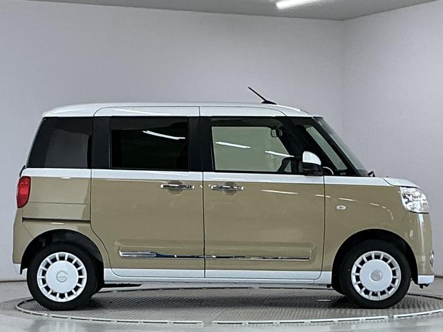 ムーヴキャンバスストライプスGターボ 4WD クルコン 前後コーナーセンサー4WD 1年保証 ホットカップホルダー アダプティブクルーズコントロール 両側電動スライドドア 前後コーナーセンサー 前席シートヒーター オートハイビーム LEDヘッドライト USBチャージャー(兵庫県)の中古車