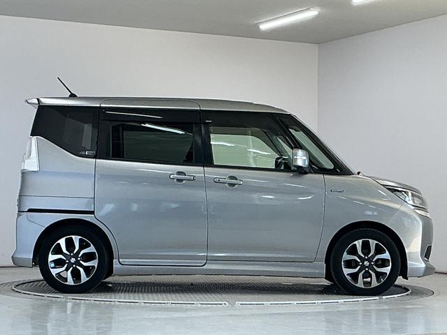 ソリオバンディットハイブリッドMV 雹害車両 禁煙 ワンオーナー ナビ ETC1年保証 雹害車両 禁煙車 1オーナー ナビTV ETC 全方位カメラ オートクルーズコントロール 両側電動スライドドア 運転席シートヒーター USB接続 Bluetooth 15インチアルミホイール(兵庫県)の中古車