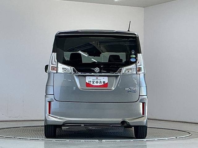 ソリオバンディットハイブリッドMV 雹害車両 禁煙 ワンオーナー ナビ ETC1年保証 雹害車両 禁煙車 1オーナー ナビTV ETC 全方位カメラ オートクルーズコントロール 両側電動スライドドア 運転席シートヒーター USB接続 Bluetooth 15インチアルミホイール(兵庫県)の中古車