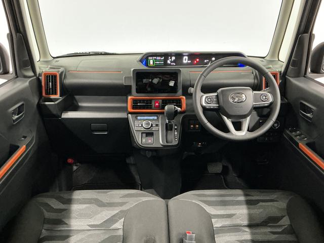 タント 中古車 ファンクロスターボリミテッド　ＥＴＣ　クルコン　両側電動走行無制限１年保証　ＥＴＣ　アダプティブクルーズコントロール　両側電動スライドドア　前後コーナーセンサー　前席シートヒーター　ルーフレール　オートハイビーム　スマートキー　１５インチ純正アルミホイール