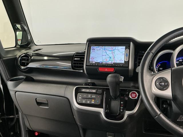 N−BOXカスタムG ターボSSパッケージ 禁煙 1オーナー ナビTV ETC1年保証 禁煙車 ワンオーナー ナビTV ETC バックカメラ パドルシフト オートクルーズコントロール 両側電動スライドドア HIDヘッドライト プッシュスタート 15インチアルミホイール(兵庫県)の中古車