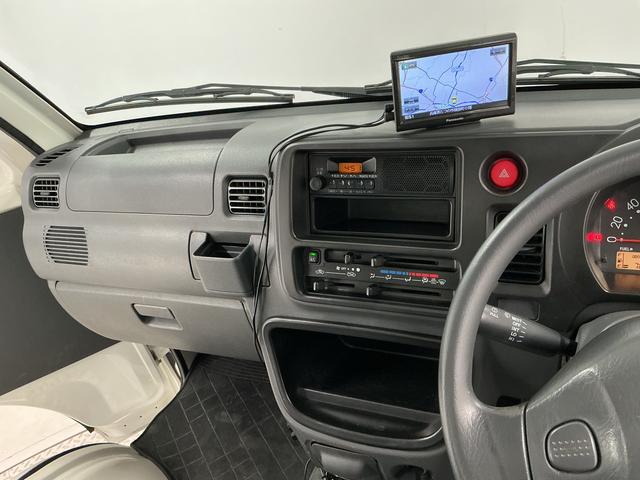 ハイゼットトラックエアコン・パワステ スペシャル 5MT ワンオーナーMT車 1年保証 ワンオーナー ポータブルナビ ラジオ 3方開 ゲートプロテクター 荷台マット リアゲートチェーン ドアバイザー ヘッドライトレベライザー シガーソケット マニュアルエアコン(兵庫県)の中古車