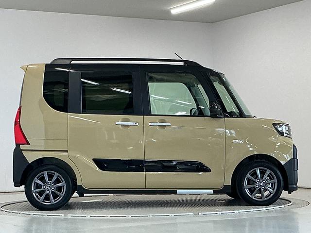タントファンクロスリミテッド ETC クルコン 両側電動スライド走行無制限1年保証 ETC アダプティブクルーズコントロール 両側電動スライドドア 前後コーナーセンサー 前席シートヒーター ルーフレール オートハイビーム スマートキー 14インチ純正アルミホイール(兵庫県)の中古車