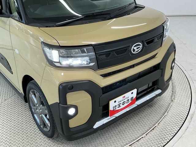 タントファンクロスターボリミテッド　ＥＴＣ　クルコン　両側電動走行無制限１年保証　ＥＴＣ　アダプティブクルーズコントロール　両側電動スライドドア　前後コーナーセンサー　前席シートヒーター　ルーフレール　オートハイビーム　スマートキー　１５インチ純正アルミホイール（兵庫県）の中古車