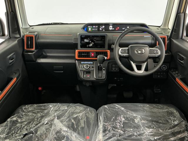 タント 中古車 ファンクロスターボリミテッド　４ＷＤ　ＥＴＣ　クルコン４ＷＤ　１年保証　ＥＴＣ　アダプティブクルーズコントロール　両側電動スライドドア　前後コーナーセンサー　前席シートヒーター　ルーフレール　オートハイビーム　スマートキー　１５インチ純正アルミホイール