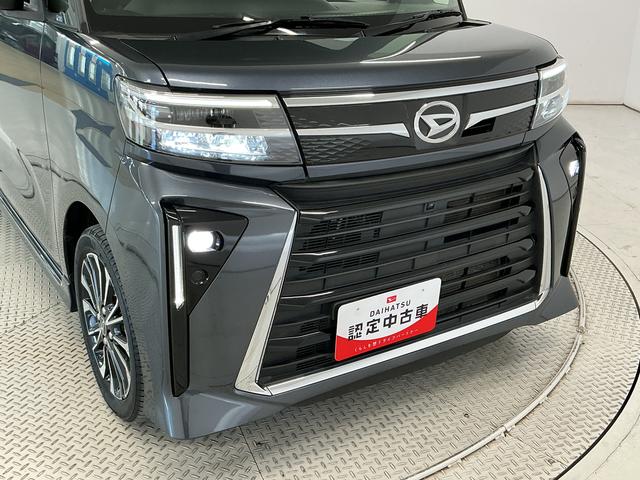 タントカスタムＲＳ　雹害車両　禁煙　ワンオーナー　ナビＴＶ　ＥＴＣ１年保証　雹害車両　禁煙車　ワンオーナー　ナビＴＶ　ドラレコ　ＥＴＣ　パノラマモニター　両側電動スライドドア　前後コーナーセンサー　前席シートヒーター　Ｂｌｕｅｔｏｏｔｈ　１５インチ純正アルミホイール（兵庫県）の中古車