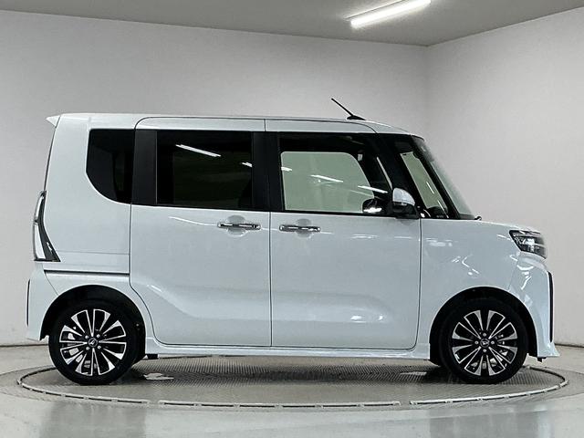 タントカスタムＲＳ　両側電動スライドドア　前後コーナーセンサー走行無制限１年保証　両側電動スライドドア　前後コーナーセンサー　前席シートヒーター　オートハイビーム　ＬＥＤヘッドライト　プッシュスタート　オートブレーキホールド　１５インチ純正アルミホイール（兵庫県）の中古車