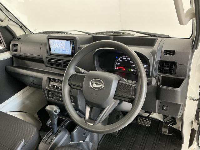 ハイゼットトラック 中古車 ＥＸＴ　３モード４ＷＤ　ナビＴＶ　ＥＴＣ　コーナーセンサー３モード電子制御式４ＷＤ　ＣＶＴ車　１年保証　ナビＴＶ　ＥＴＣ　前後コーナーセンサー　Ｂｌｕｅｔｏｏｔｈ　３方開　荷台作業灯　センターデフロック　オートハイビーム　横滑り防止装置　ドアバイザー