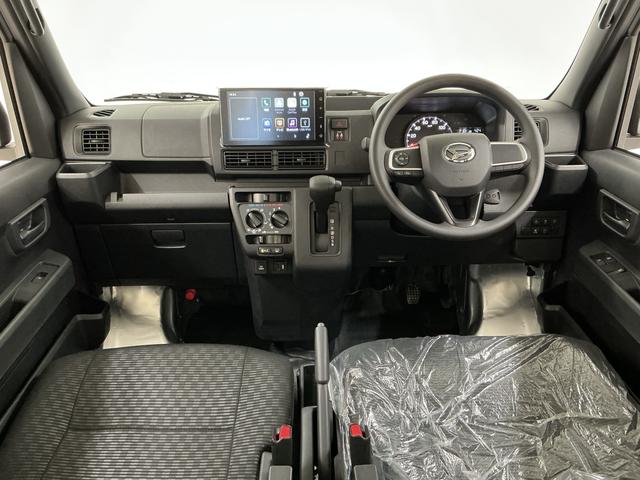 ハイゼットカーゴDX CVT 9インチディスプレイオーディオ バックカメラCVT車 1年保証 9インチディスプレイオーディオ バックカメラ 前後コーナーセンサー USB接続 Bluetooth オートハイビーム キーレスエントリー アイドリングストップ 横滑り防止装置(兵庫県)の中古車