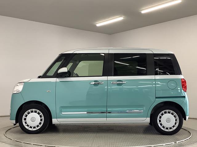 ムーヴキャンバスストライプスＧターボ　１オーナー　クルコン　両側電動スライド走行無制限１年保証　両側電動スライドドア　ワンオーナー　アダプティブクルーズコントロール　前後コーナーセンサー　前席シートヒーター　ホッとカップホルダー　オートマチックハイビーム　ＬＥＤヘッドライト（兵庫県）の中古車