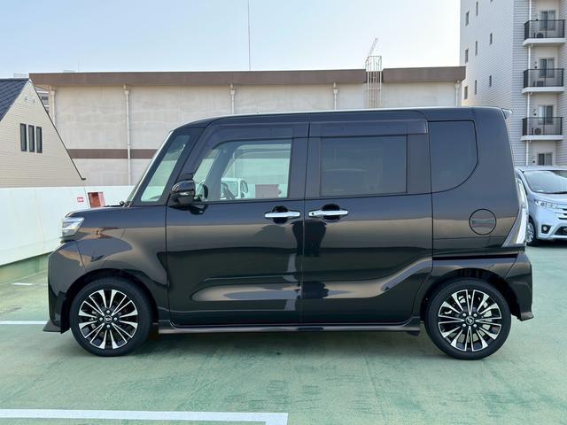 タントカスタムＲＳ　１０インチスタイリッシュナビ　パノラマモニター走行無制限１年保証　１０インチスタイリッシュナビ　パノラマモニター　ドラレコ　ＥＴＣ　シートヒーター　前後コーナーセンサー　両側電動スライドドア　アダプティブクルーズコントロール　Ｂｌｕｅｔｏｏｔｈ（兵庫県）の中古車