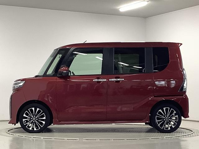 タントカスタムＲＳ　ターボ　ワンオーナー　両側電動スライドドア走行無制限１年保証　両側電動スライドドア　ワンオーナー　前後コーナーセンサー　前席シートヒーター　オートマチックハイビーム　ＬＥＤヘッドライト　オートブレーキホールド　１５インチ純正アルミホイール（兵庫県）の中古車