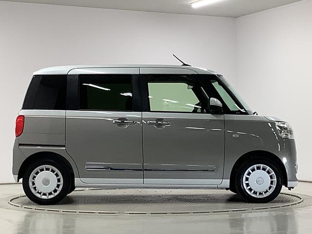 ムーヴキャンバスストライプスＧターボ　１オーナー　クルコン　両側電動スライド走行無制限１年保証　両側電動スライドドア　ワンオーナー　アダプティブクルーズコントロール　前後コーナーセンサー　前席シートヒーター　ホッとカップホルダー　オートマチックハイビーム　ＬＥＤヘッドライト（兵庫県）の中古車