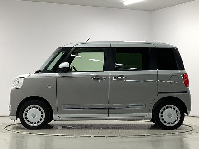 ムーヴキャンバスストライプスＧターボ　１オーナー　クルコン　両側電動スライド走行無制限１年保証　両側電動スライドドア　ワンオーナー　アダプティブクルーズコントロール　前後コーナーセンサー　前席シートヒーター　ホッとカップホルダー　オートマチックハイビーム　ＬＥＤヘッドライト（兵庫県）の中古車