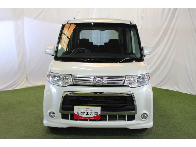 タントカスタムＲＳ認定中古車　ナビ　ＨＩＤヘッドライト　キーフリーシステム　オートエアコン　助手席側パワースライドドア　ＭＯＭＯステアリング　ドアミラーウインカー　セキュリティアラーム　ドアバイザー（香川県）の中古車